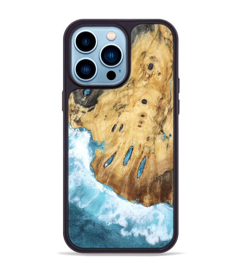iPhone 14 Pro Max Wood Phone Case - Jakari (Coastal, 802279)