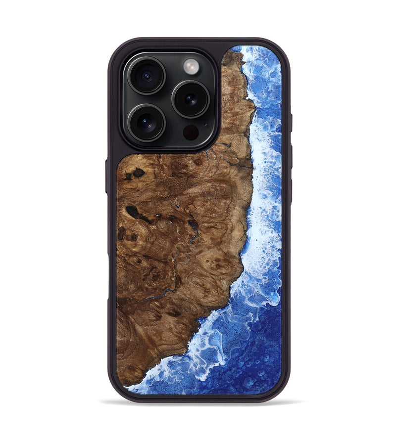 iPhone 16 Pro Wood Phone Case - Ashanti (Coastal, 802281)