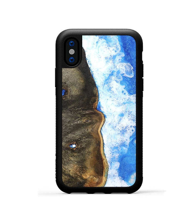 iPhone Xs Wood Phone Case - Aleyna (Coastal, 802288)