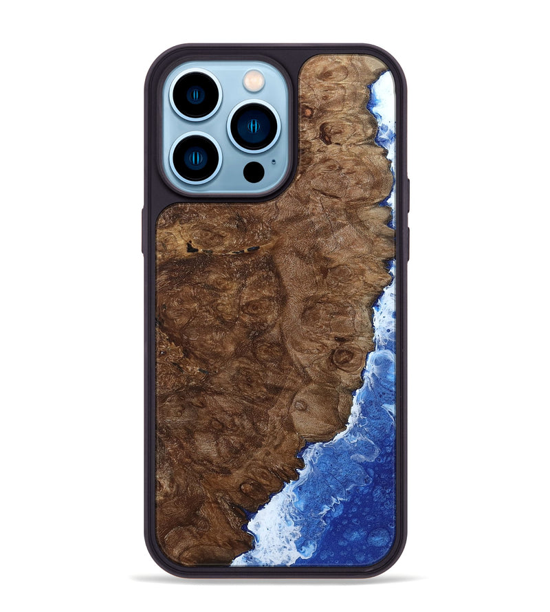 iPhone 14 Pro Max Wood Phone Case - Kandice (Coastal, 802290)