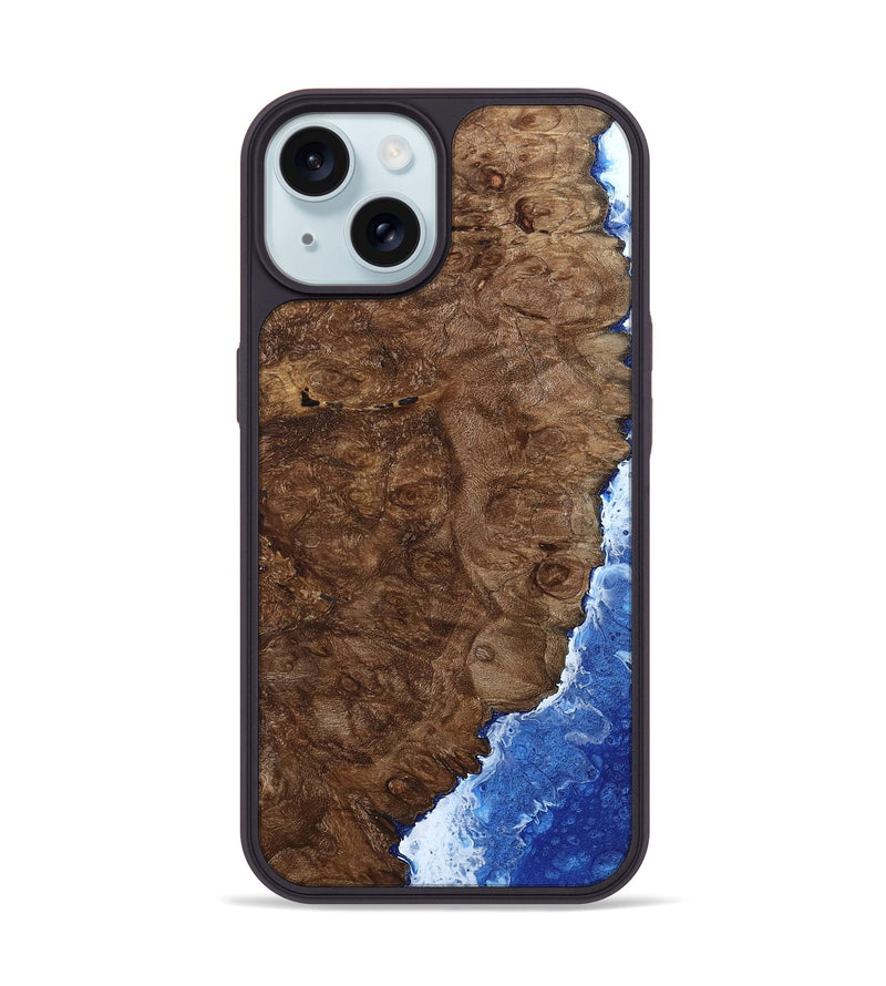iPhone 15 Wood Phone Case - Kandice (Coastal, 802290)