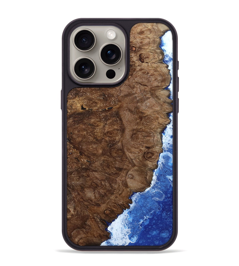 iPhone 15 Pro Max Wood Phone Case - Kandice (Coastal, 802290)
