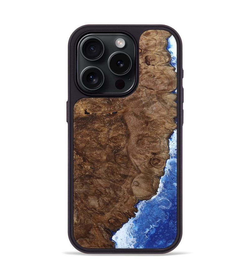 iPhone 15 Pro Wood Phone Case - Kandice (Coastal, 802290)