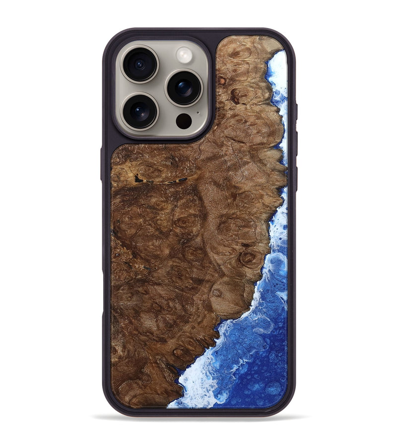 iPhone 16 Pro Max Wood Phone Case - Kandice (Coastal, 802290)