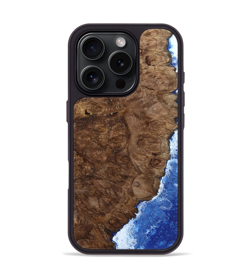 iPhone 16 Pro Wood Phone Case - Kandice (Coastal, 802290)