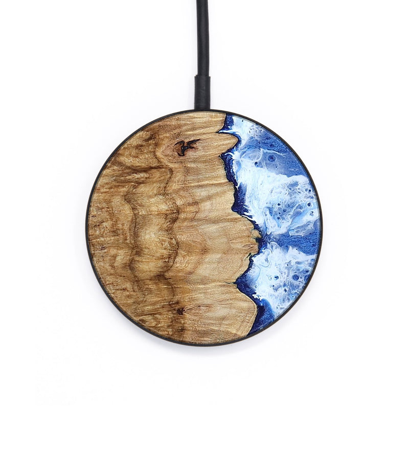 Circle Wood Wireless Charger - Perry (Coastal, 802291)