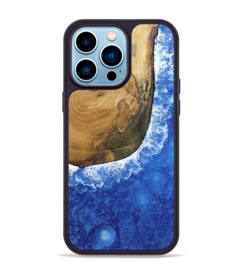 iPhone 14 Pro Max Wood Phone Case - Leona (Coastal, 802292)
