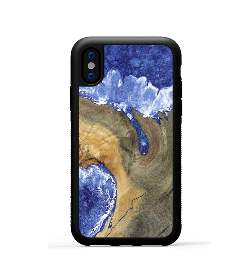 iPhone Xs Wood Phone Case - Blaire (Coastal, 802296)