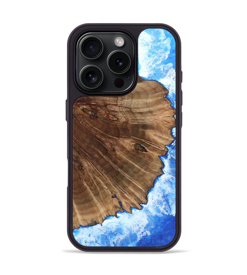 iPhone 16 Pro Wood Phone Case - Donavan (Coastal, 802302)