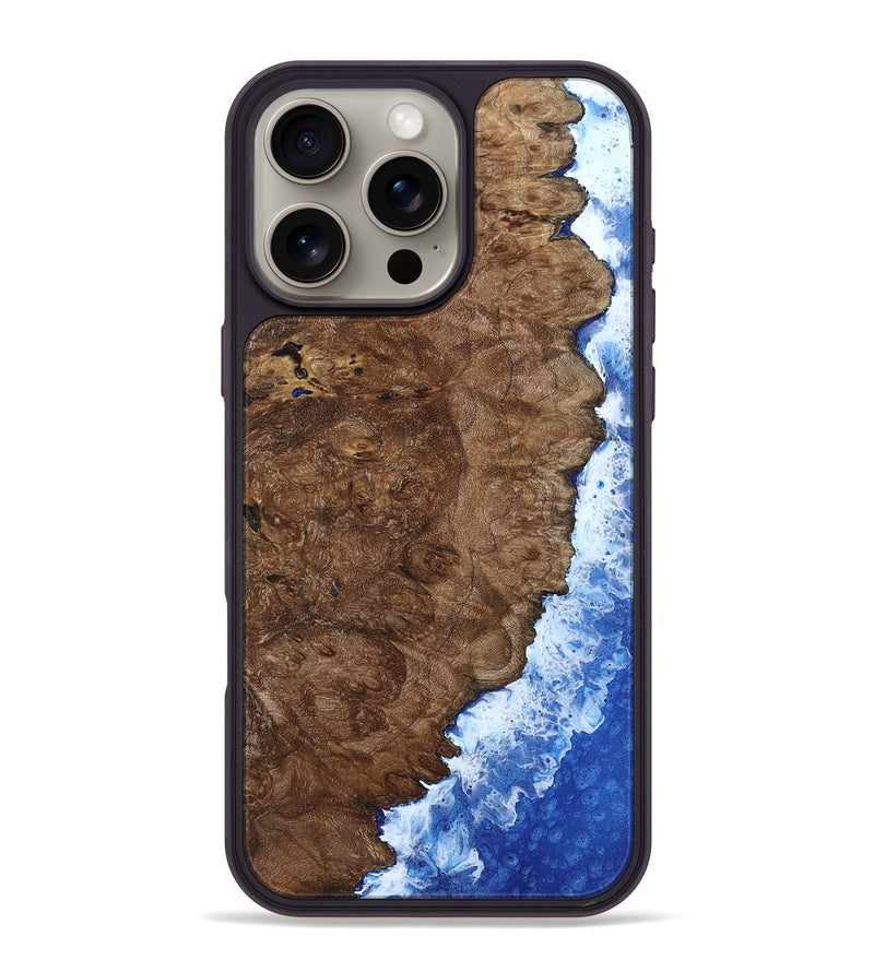 iPhone 16 Pro Max Wood Phone Case - Isiah (Coastal, 802305)