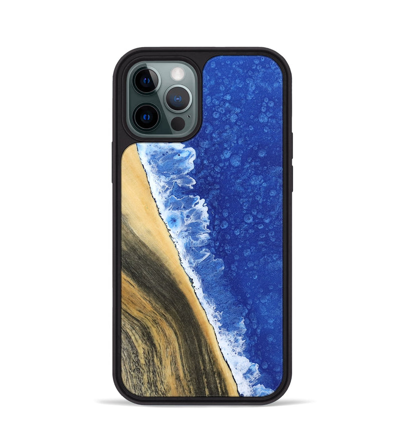 iPhone 12 Pro Wood Phone Case - Makena (Coastal, 802307)