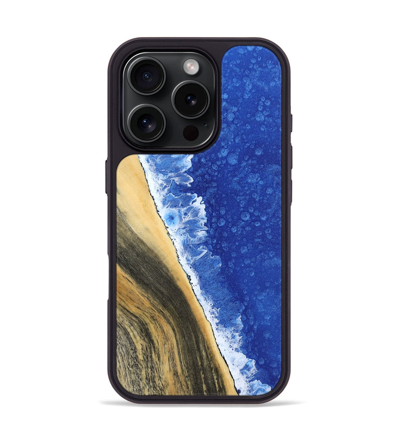 iPhone 16 Pro Wood Phone Case - Makena (Coastal, 802307)