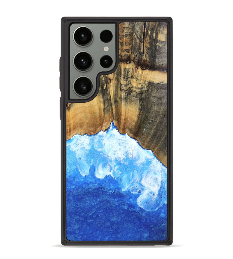 Galaxy S23 Ultra Wood Phone Case - Pansy (Coastal, 802311)