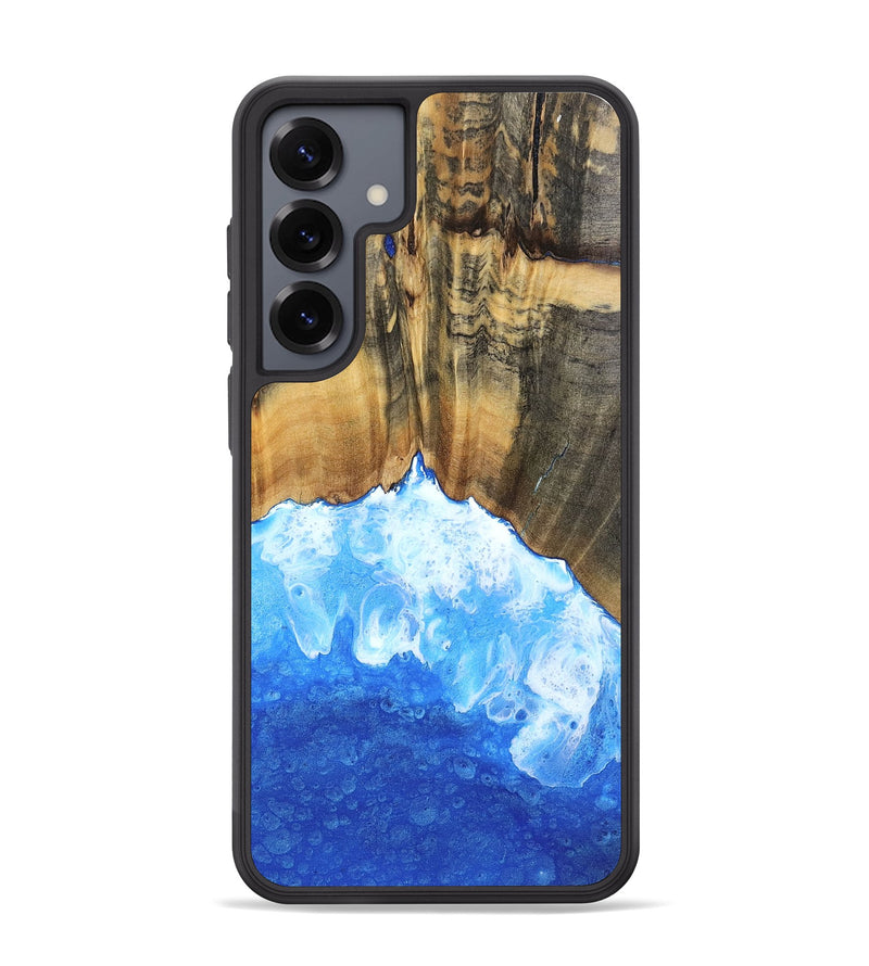Galaxy S25 Plus Wood Phone Case - Pansy (Coastal, 802311)