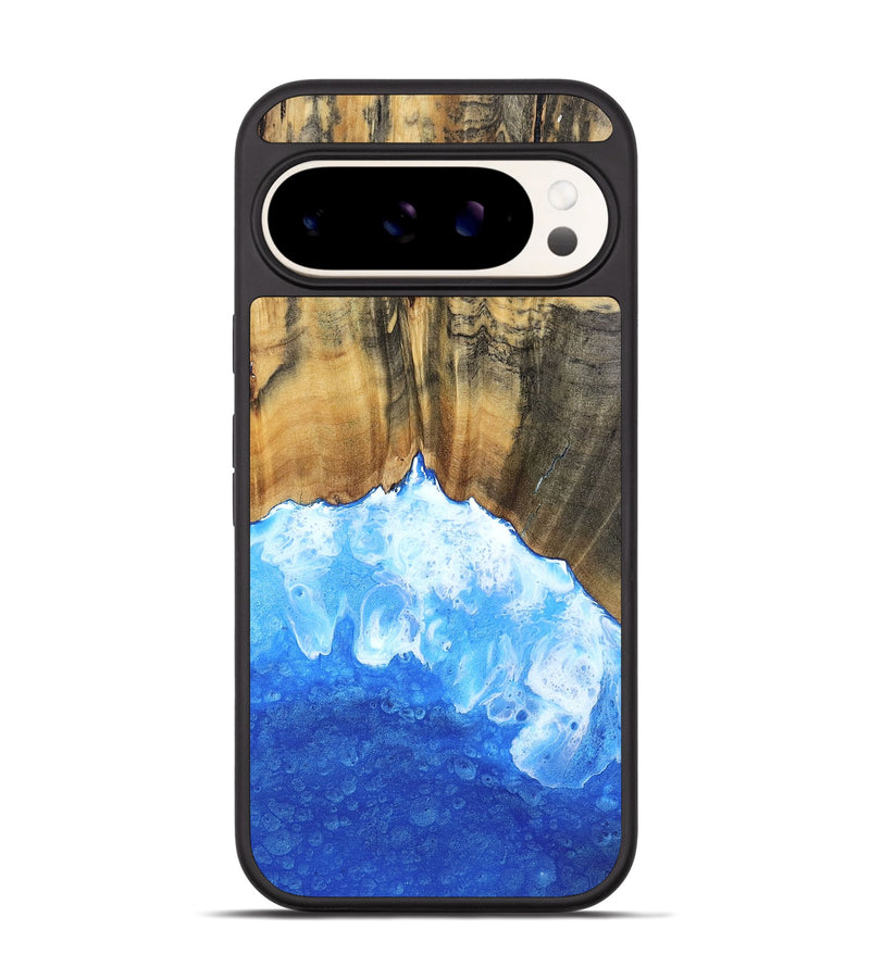 Pixel 9 Pro Wood Phone Case - Pansy (Coastal, 802311)