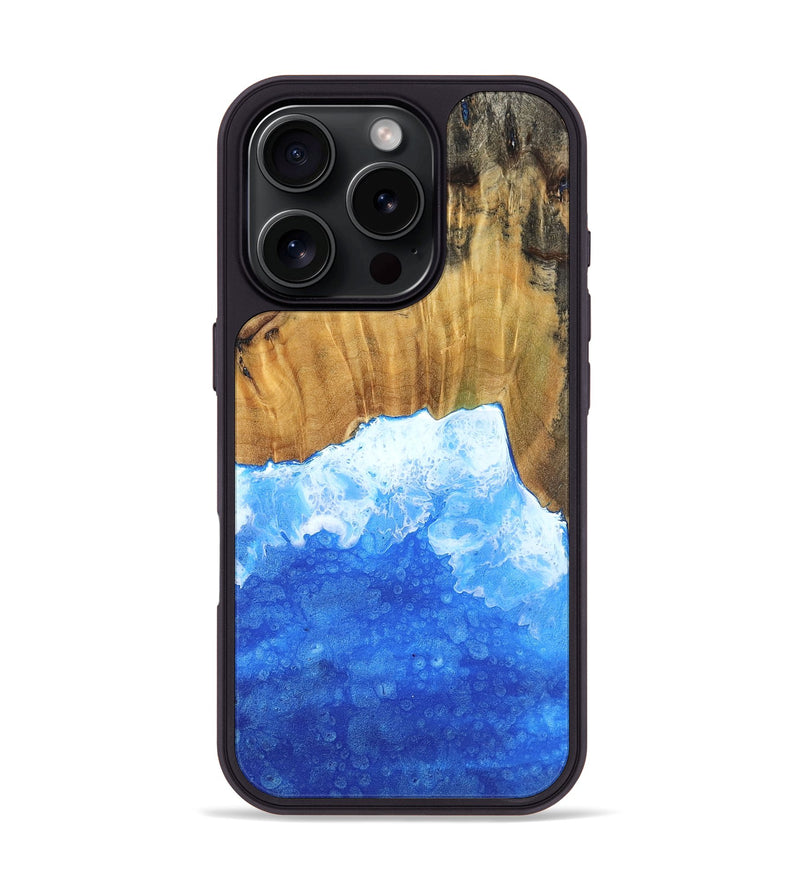 iPhone 16 Pro Wood Phone Case - Carie (Coastal, 802313)