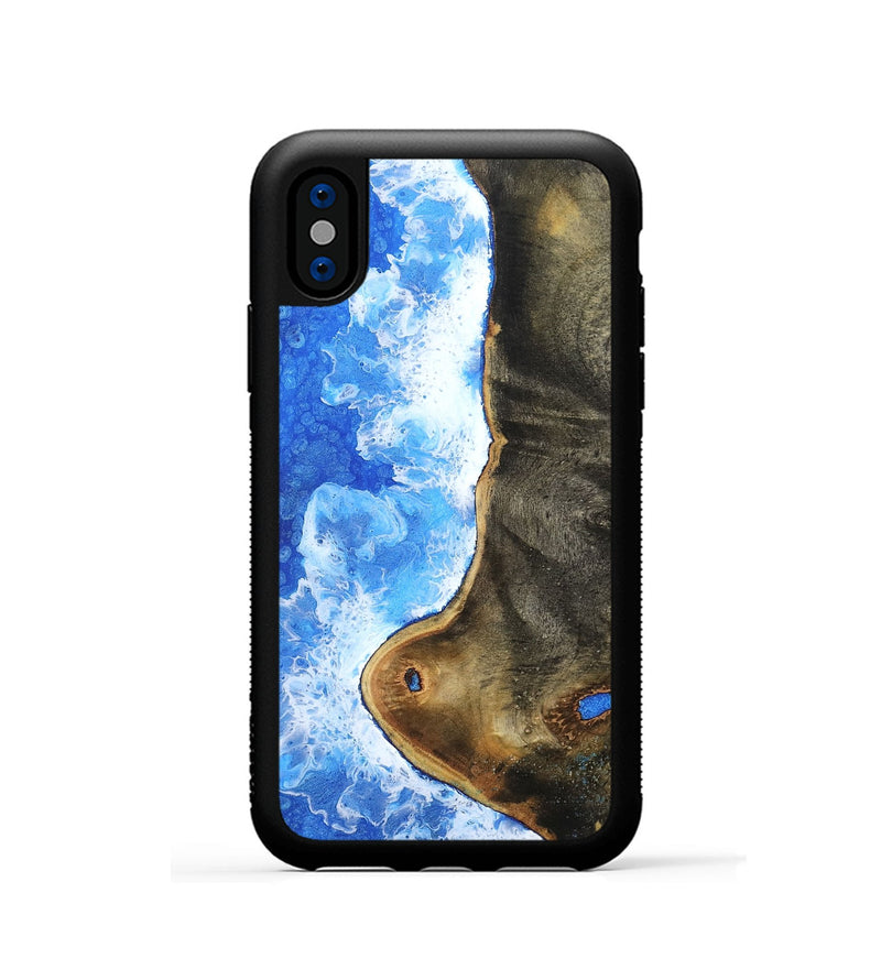 iPhone Xs Wood Phone Case - Cherish (Coastal, 802316)