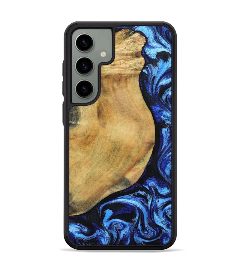 Galaxy S24 Plus Wood Phone Case - Darcy (Blue, 802317)