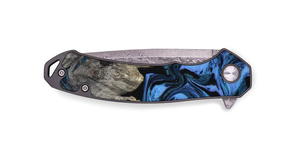 EDC Wood Pocket Knife - Sharon (Blue, 802318)