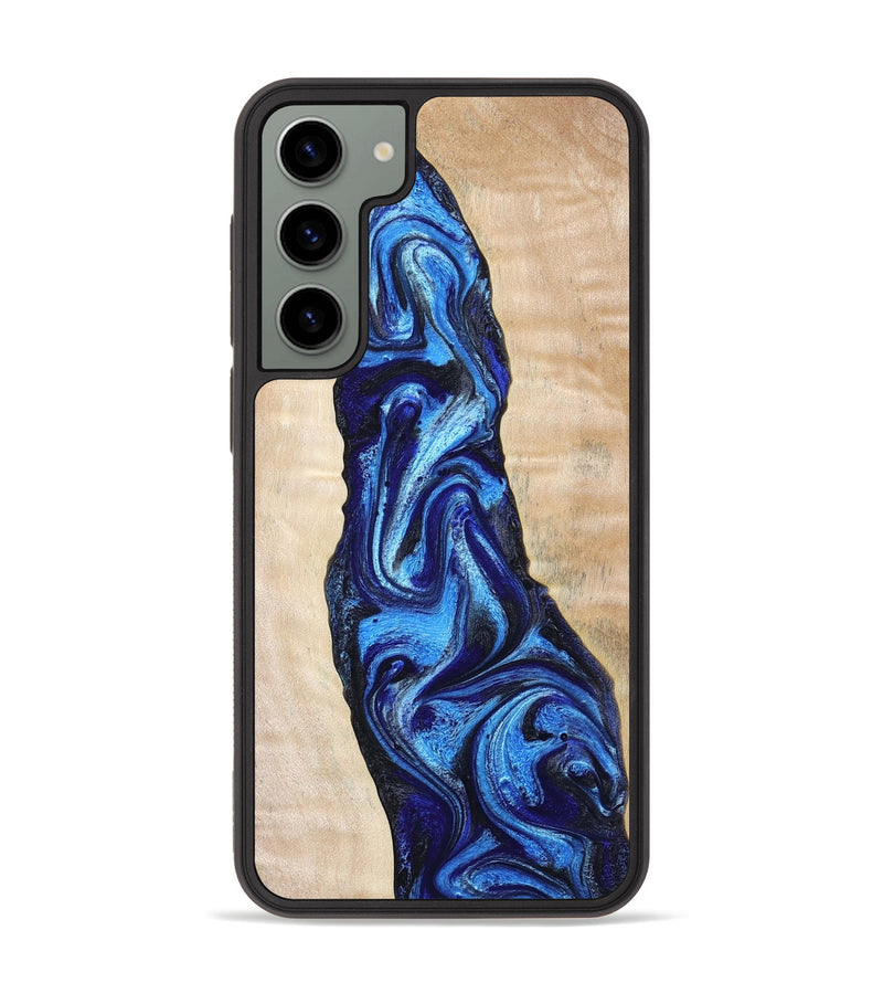 Galaxy S23 Plus Wood Phone Case - Lavonne (Blue, 802320)
