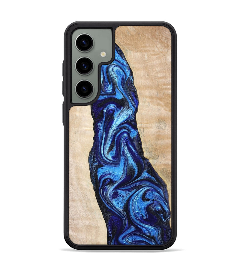 Galaxy S24 Plus Wood Phone Case - Lavonne (Blue, 802320)