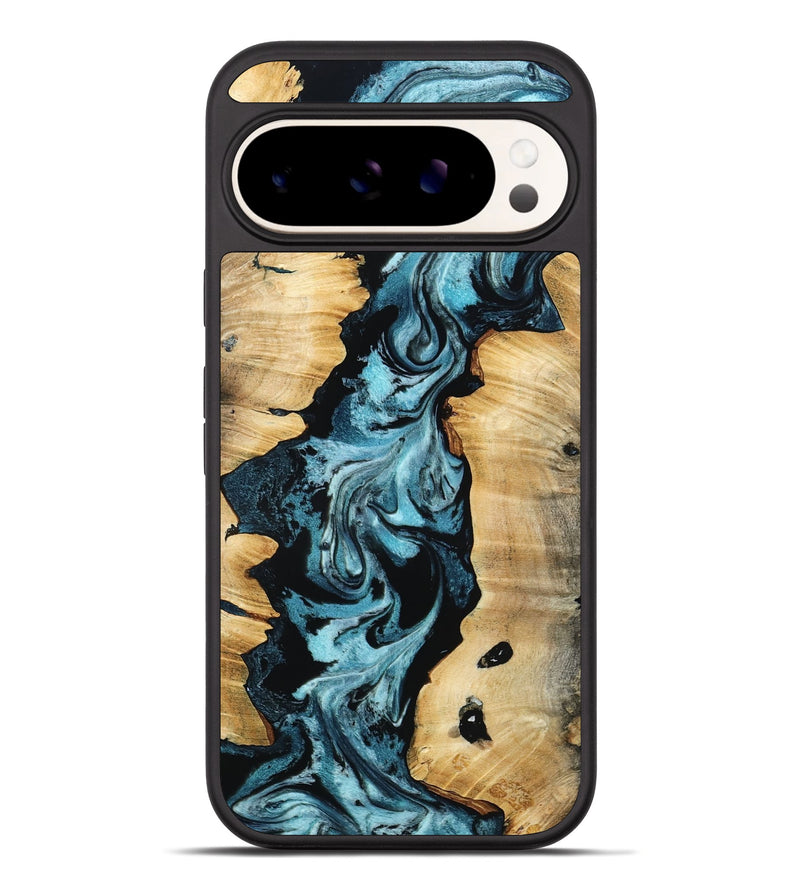 Pixel 10 Pro XL Wood Phone Case - Buck (Blue, 802321)