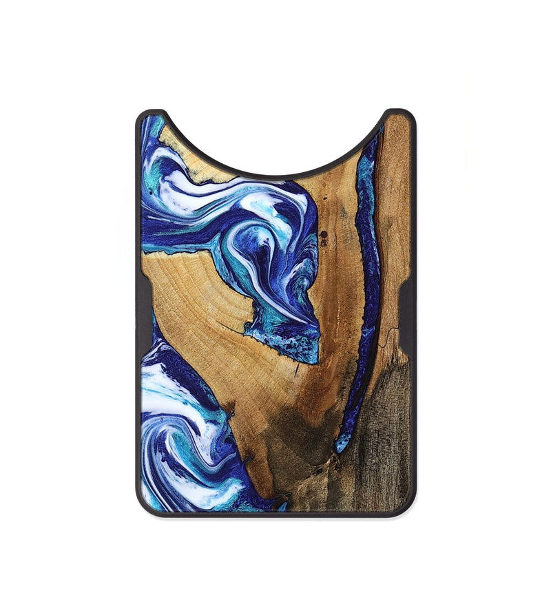 Alloy Wood Wallet - Taurean (Blue, 802323)