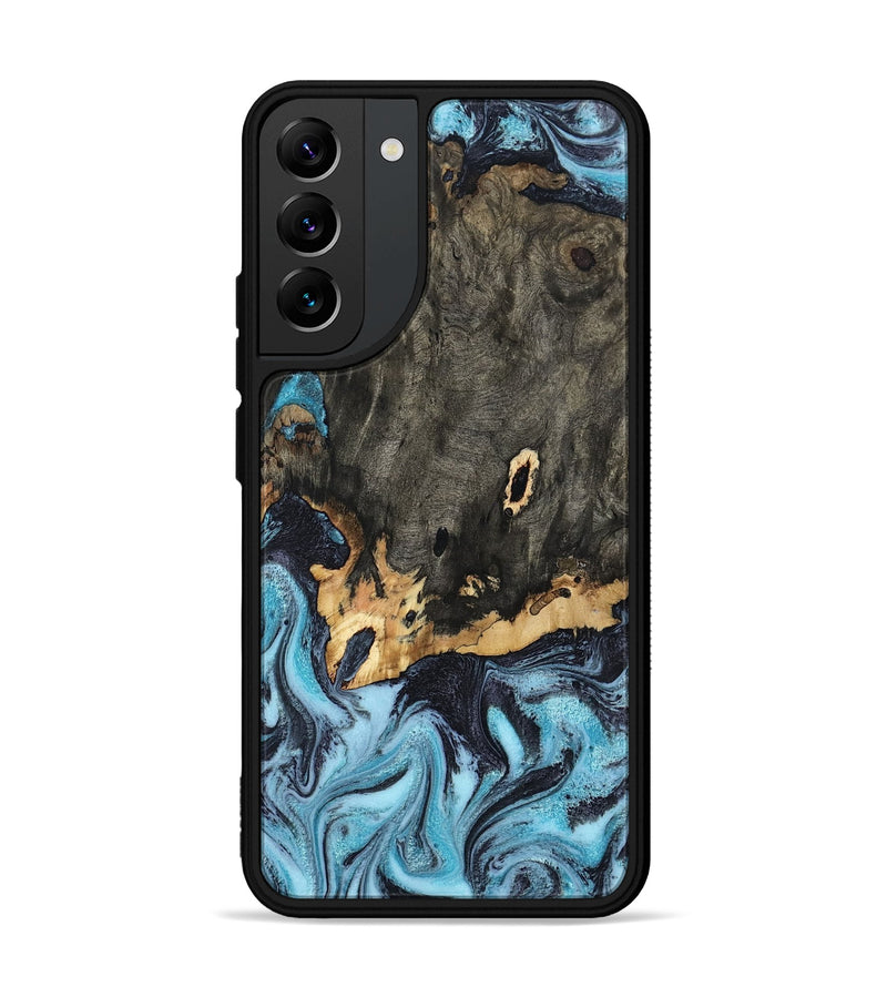 Galaxy S22 Plus Wood Phone Case - Sydni (Blue, 802324)