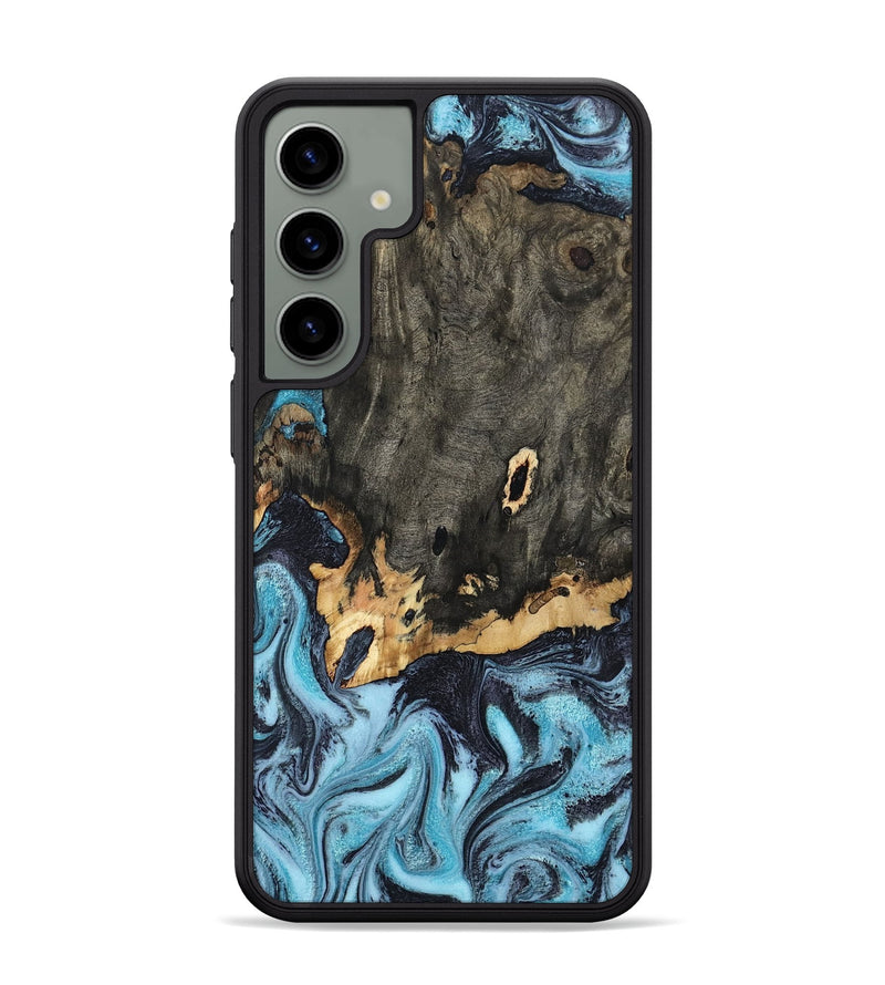 Galaxy S24 Plus Wood Phone Case - Sydni (Blue, 802324)