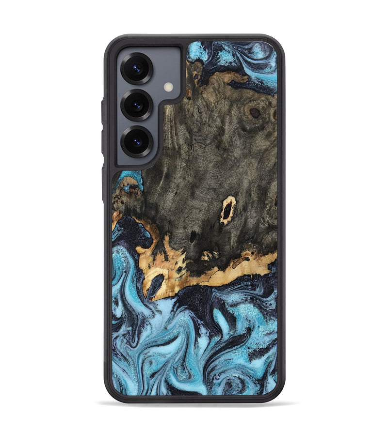 Galaxy S25 Plus Wood Phone Case - Sydni (Blue, 802324)