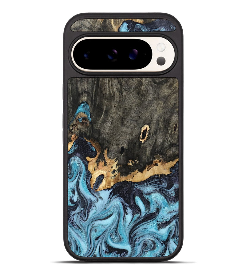 Pixel 10 Pro XL Wood Phone Case - Sydni (Blue, 802324)