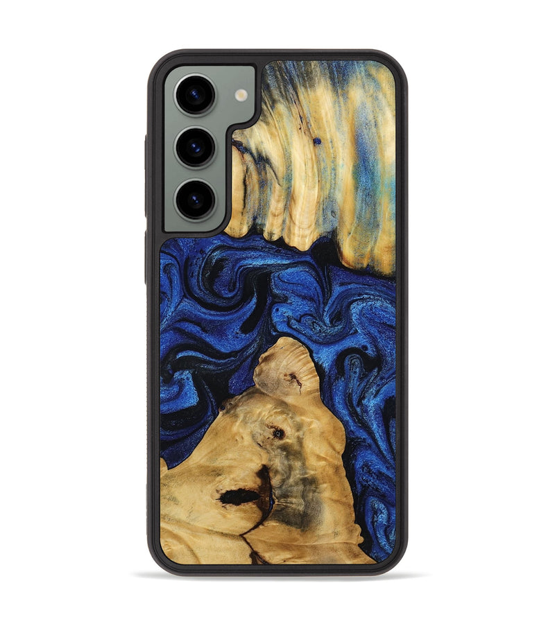 Galaxy S23 Plus Wood Phone Case - Sophia (Blue, 802325)