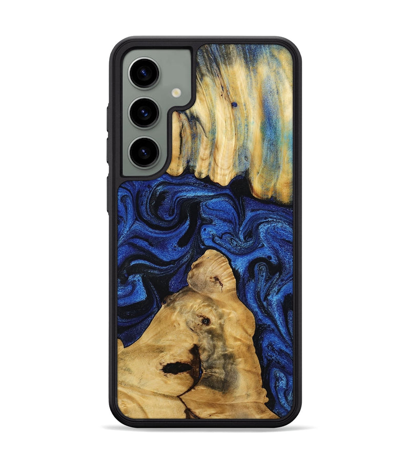 Galaxy S24 Plus Wood Phone Case - Sophia (Blue, 802325)