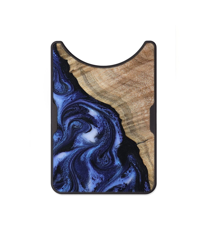 Alloy Wood Wallet - Victor (Blue, 802327)