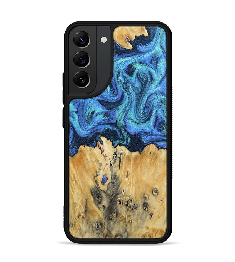 Galaxy S22 Plus Wood Phone Case - Brandyn (Blue, 802329)
