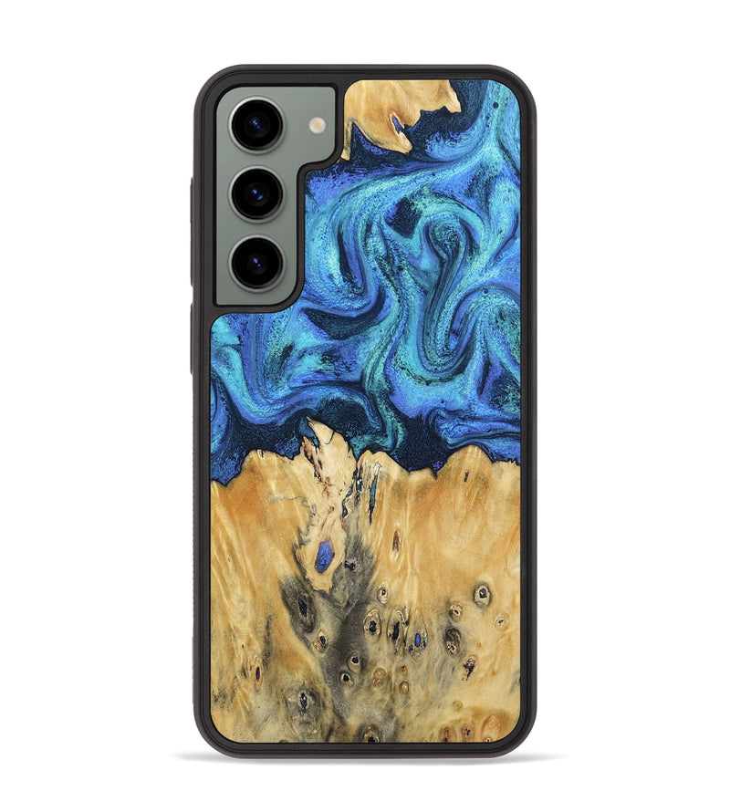 Galaxy S23 Plus Wood Phone Case - Brandyn (Blue, 802329)