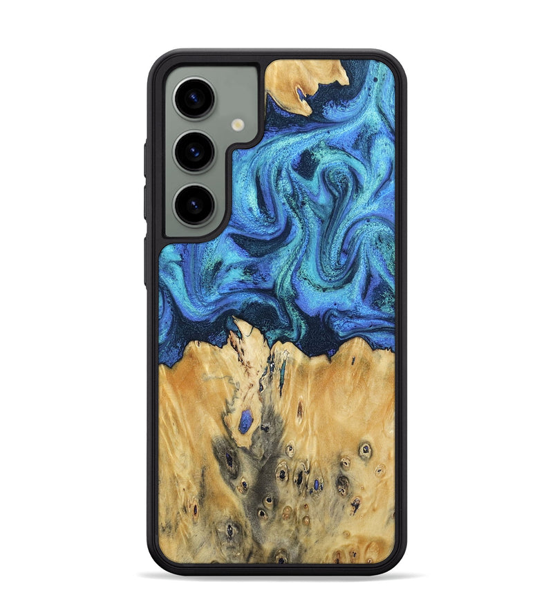 Galaxy S24 Plus Wood Phone Case - Brandyn (Blue, 802329)