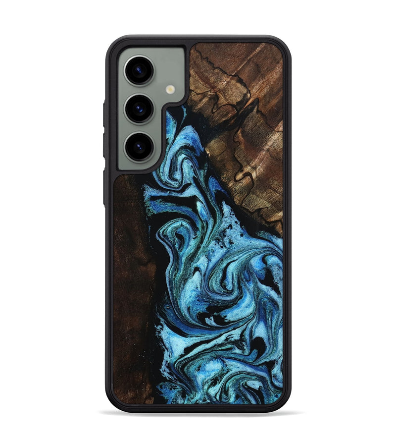 Galaxy S24 Plus Wood Phone Case - Reya (Blue, 802330)