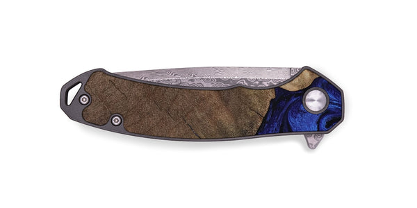 EDC Wood Pocket Knife - Mareli (Blue, 802331)
