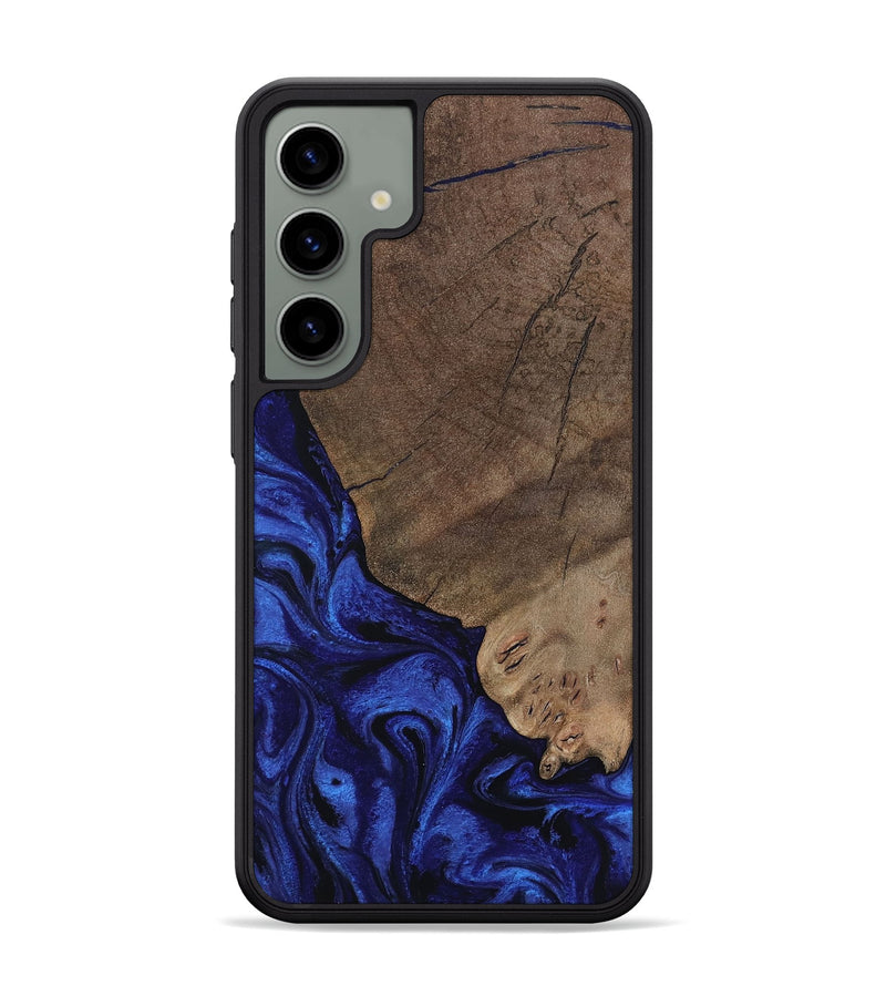 Galaxy S24 Plus Wood Phone Case - Mareli (Blue, 802331)