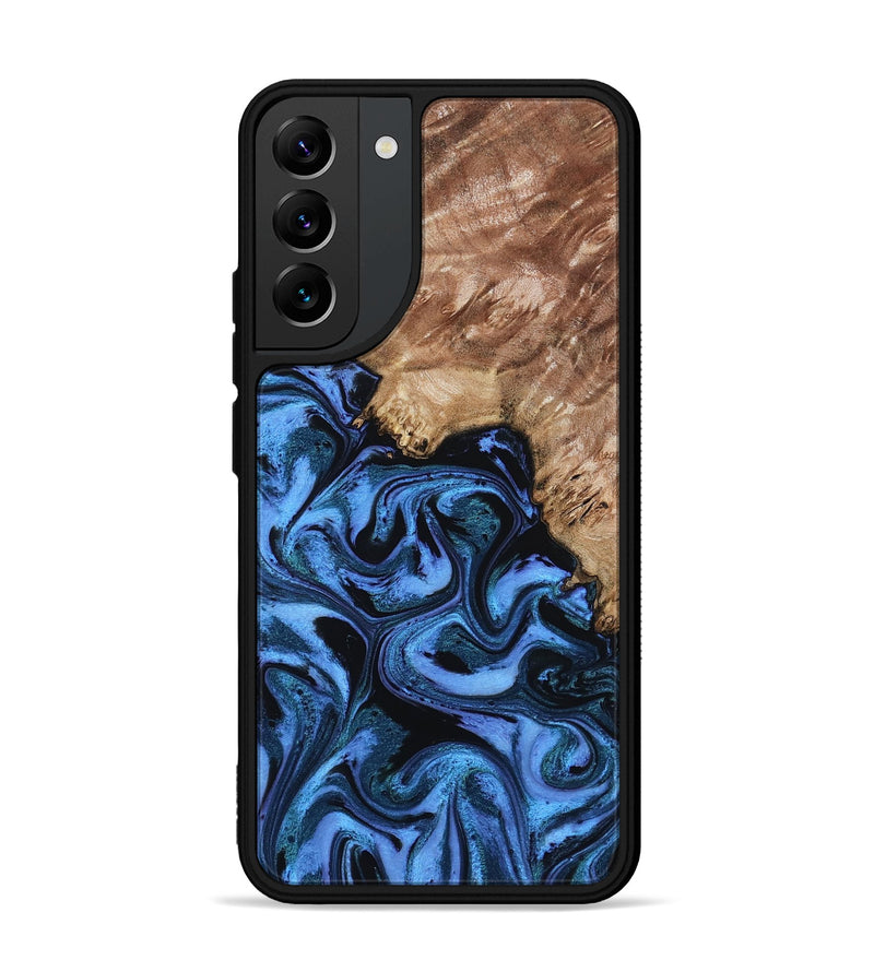 Galaxy S22 Plus Wood Phone Case - Aspen (Blue, 802332)