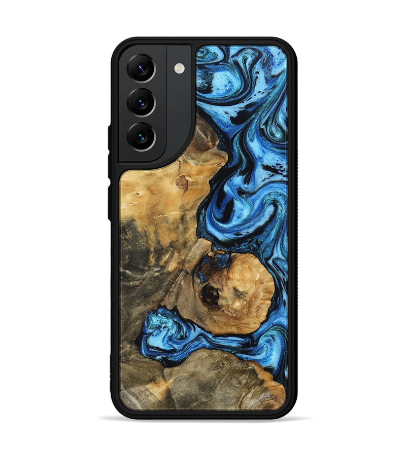 Galaxy S22 Plus Wood Phone Case - Domingo (Blue, 802333)