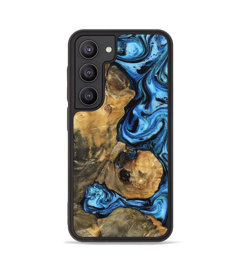 Galaxy S23 Wood Phone Case - Domingo (Blue, 802333)