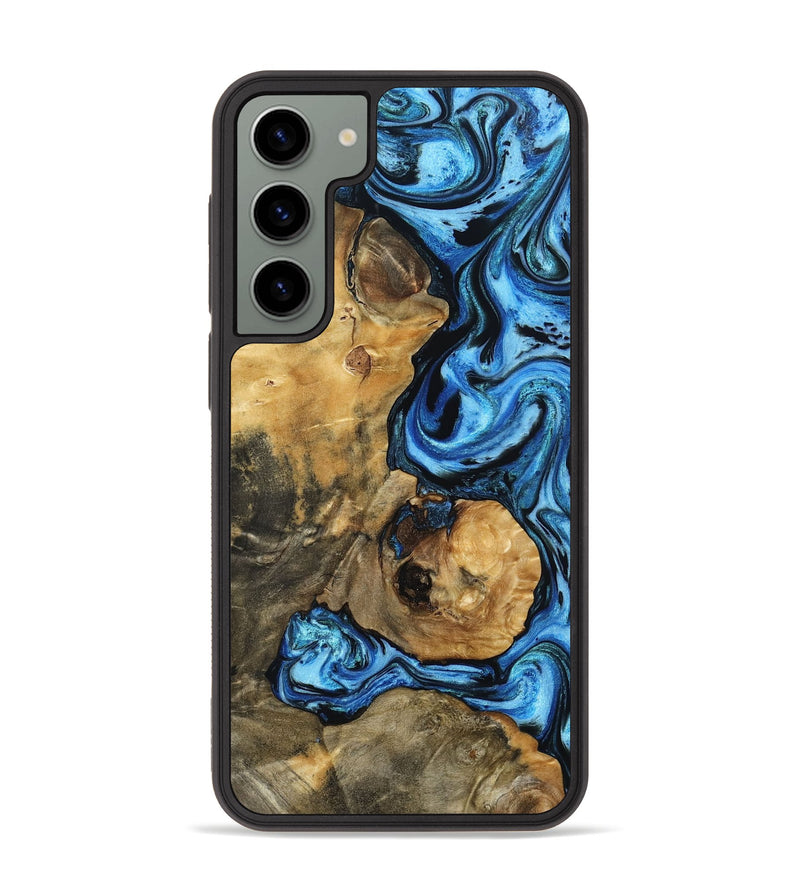 Galaxy S23 Plus Wood Phone Case - Domingo (Blue, 802333)