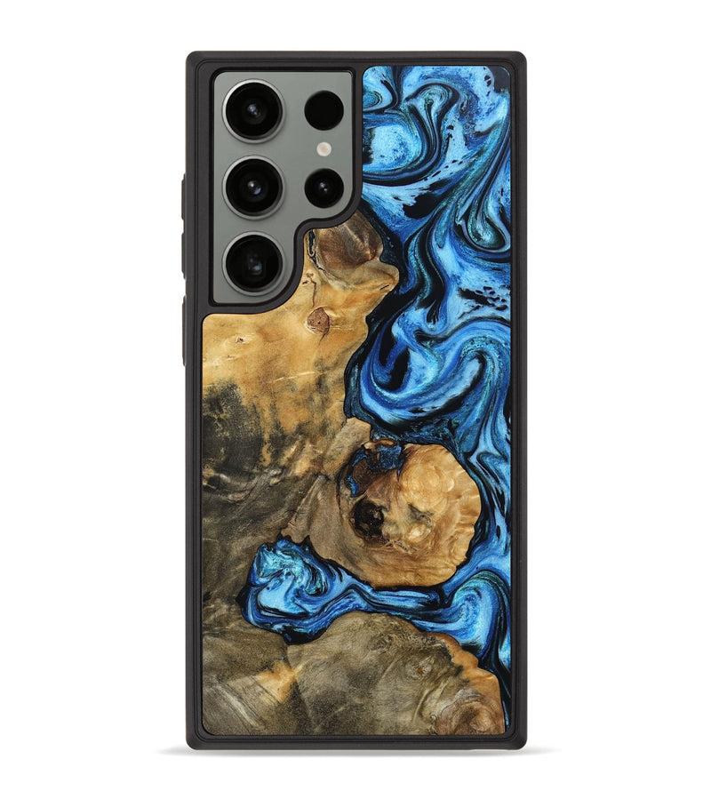 Galaxy S23 Ultra Wood Phone Case - Domingo (Blue, 802333)