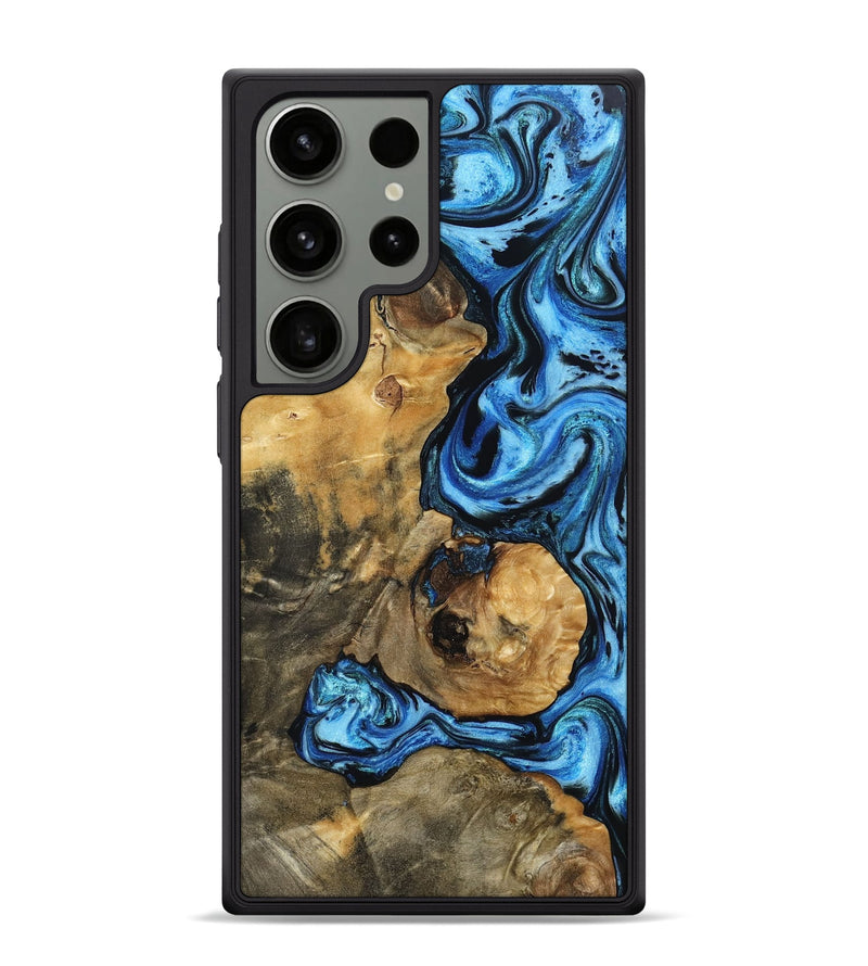 Galaxy S24 Ultra Wood Phone Case - Domingo (Blue, 802333)