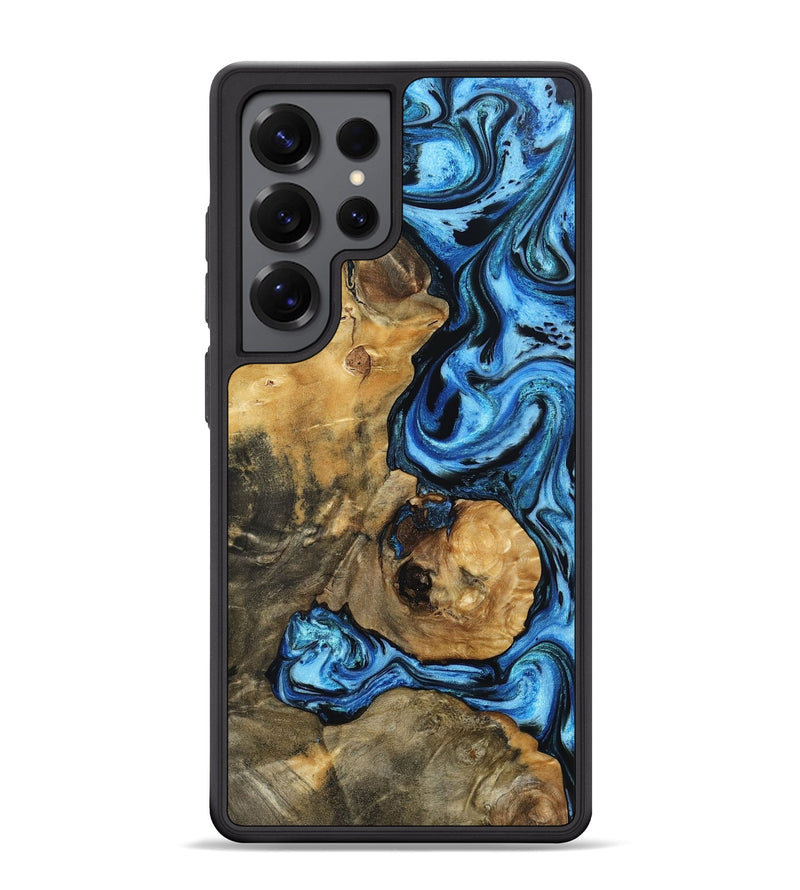 Galaxy S25 Ultra Wood Phone Case - Domingo (Blue, 802333)