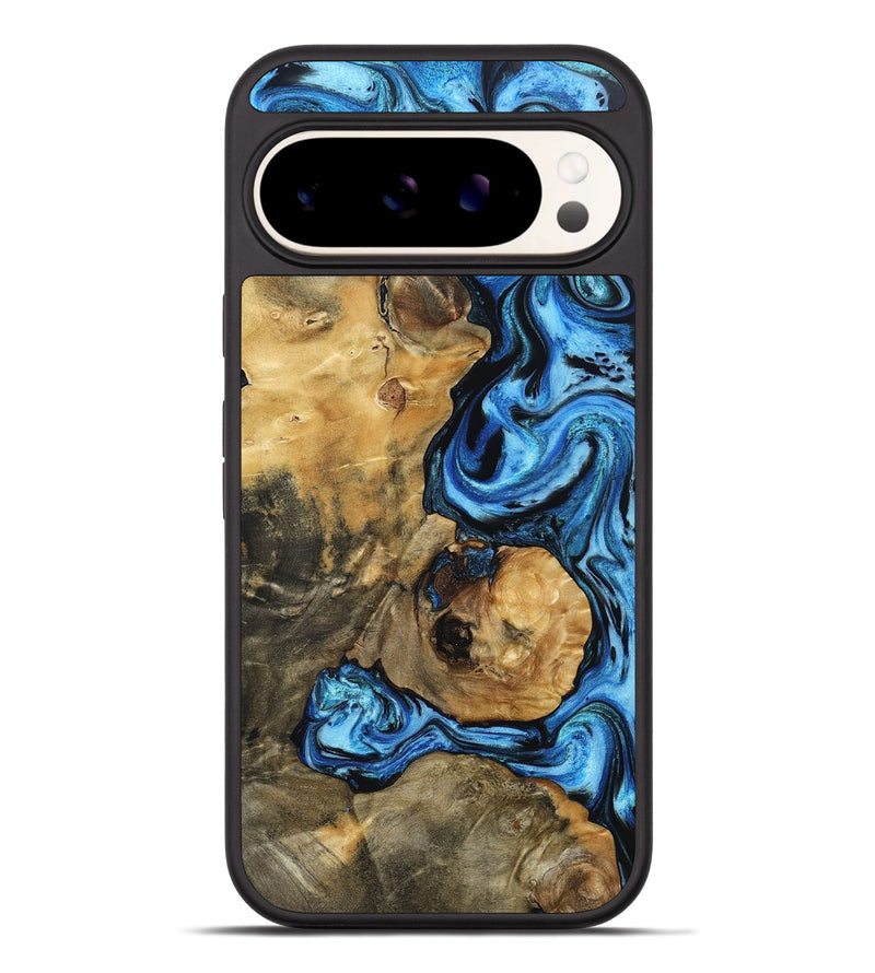 Pixel 9 Pro XL Wood Phone Case - Domingo (Blue, 802333)