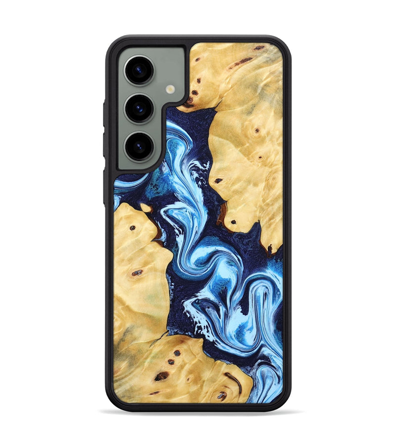 Galaxy S24 Plus Wood Phone Case - Annie (Blue, 802335)