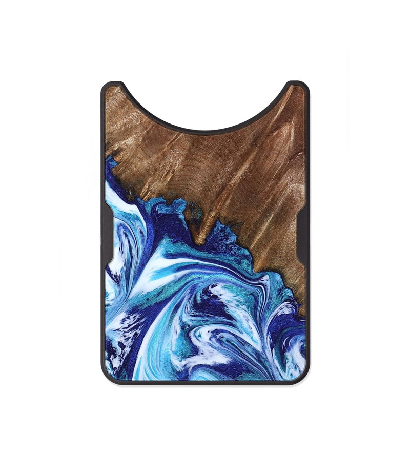 Alloy Wood Wallet - Paralee (Blue, 802336)